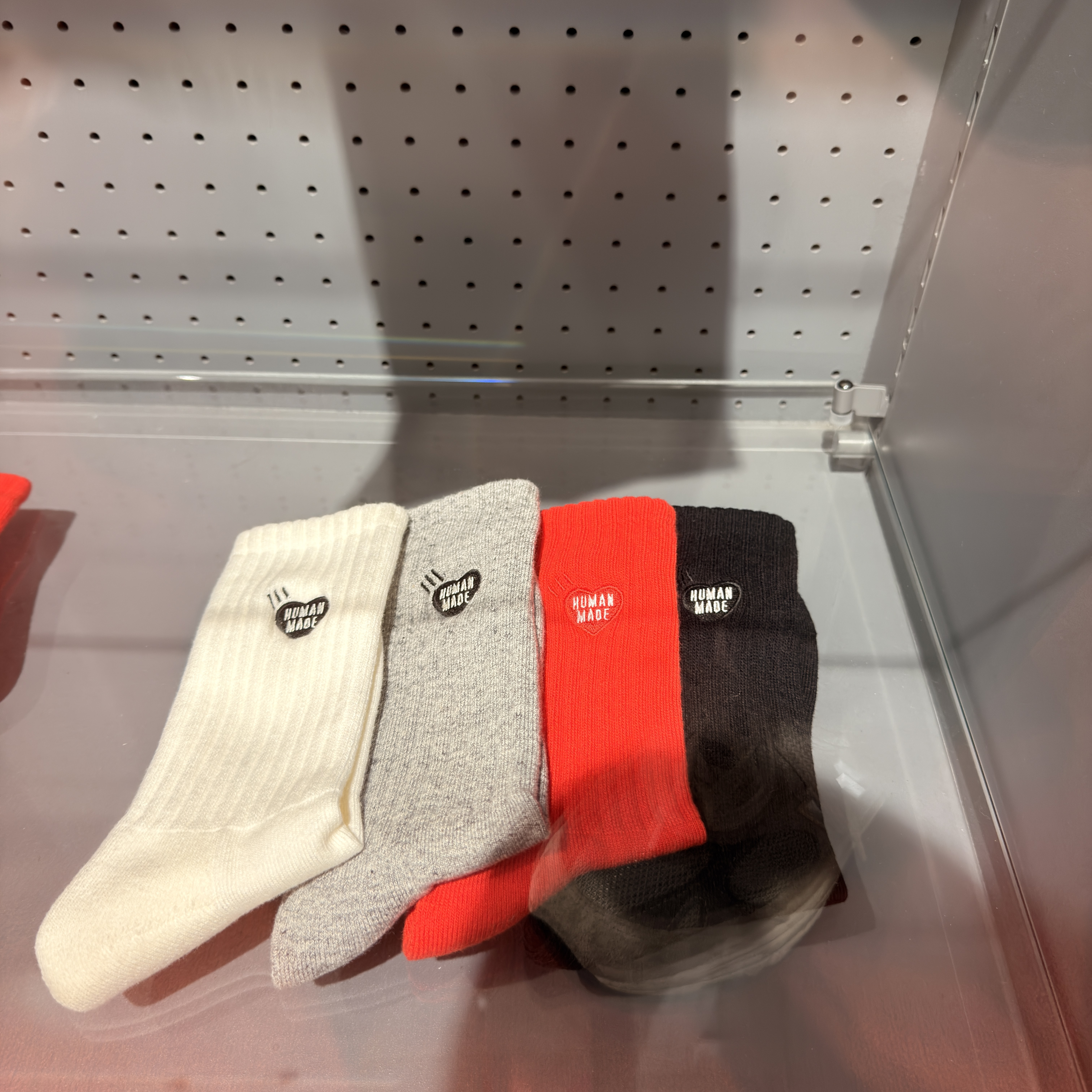 【日本限時連線🇯🇵  6/6 早上10:00（台灣時間） 準時收單 ✈️ 】Humanmade PILE SOCKS 愛心長襪 HM31GD060