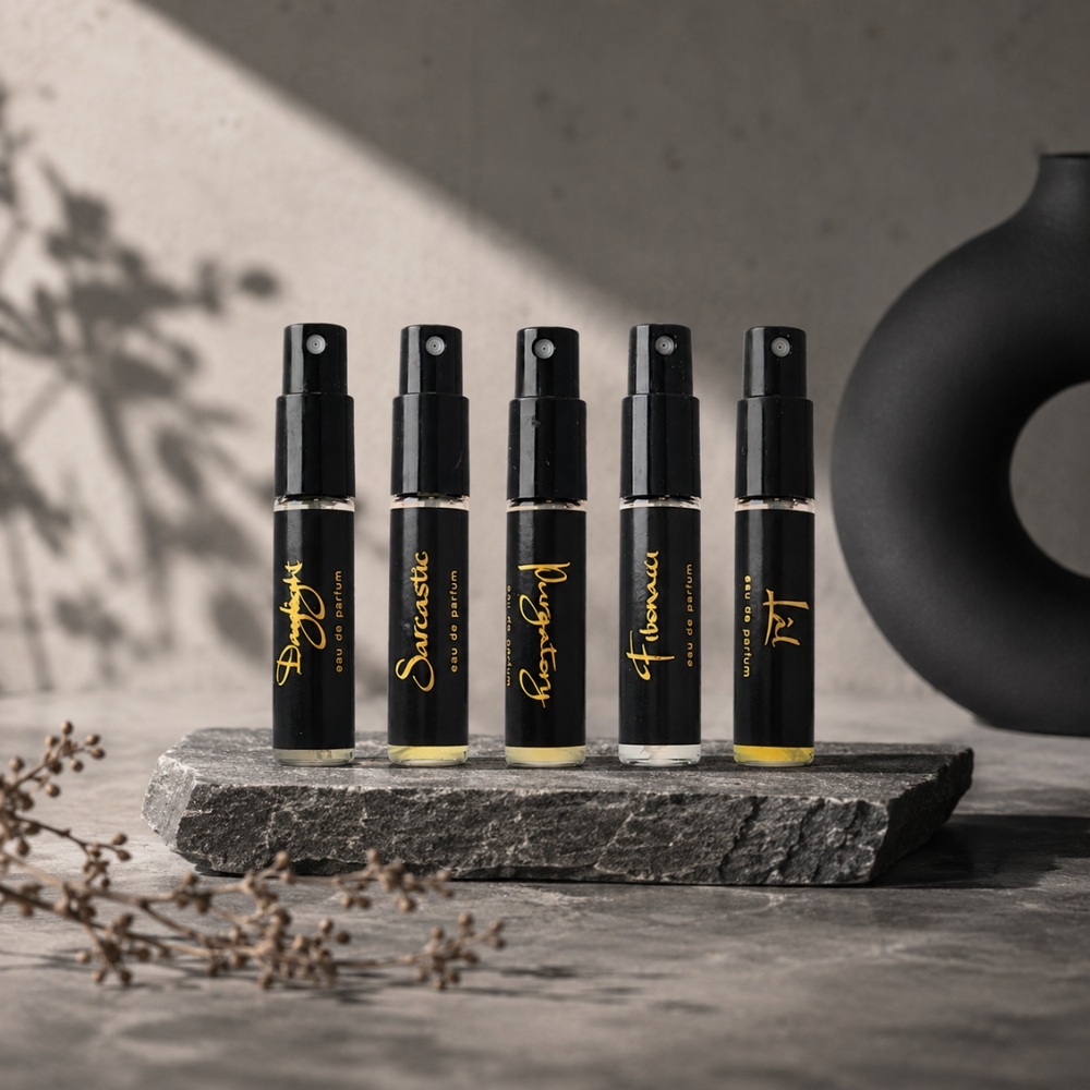 Puzzle 拼圖謎題探索淡香精禮盒 2.5ml X 5入(日光+斐波那契+緋紅+煉獄+諷刺)