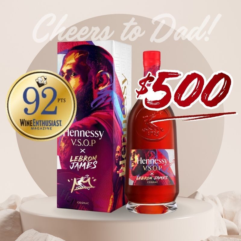 (父親節優惠)Hennessy 軒尼詩 VSOP X Lebron James 聯名限量版 700ml [3245990904014]