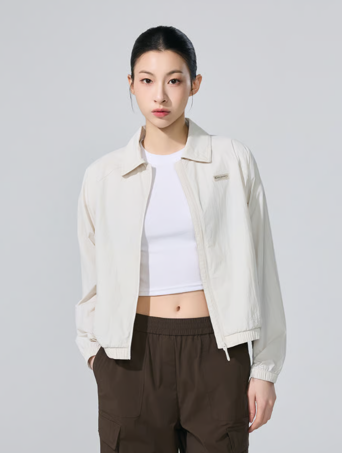 【直播】DISCOVERY LX060312 女裝短版防風外套（DWWJ97063）