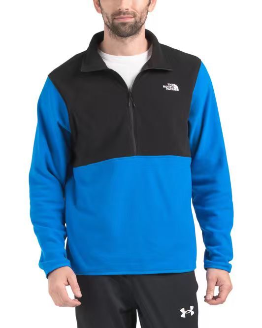 【預購】THE NORTH FACE H060304 拉鍊套頭衫（藍黑拼色）