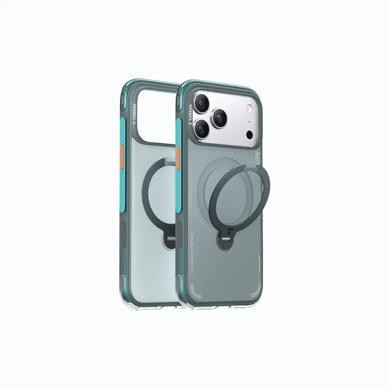 TORRAS｜iPhone17系列 Ostand Spin Air 氣囊防摔手機殼