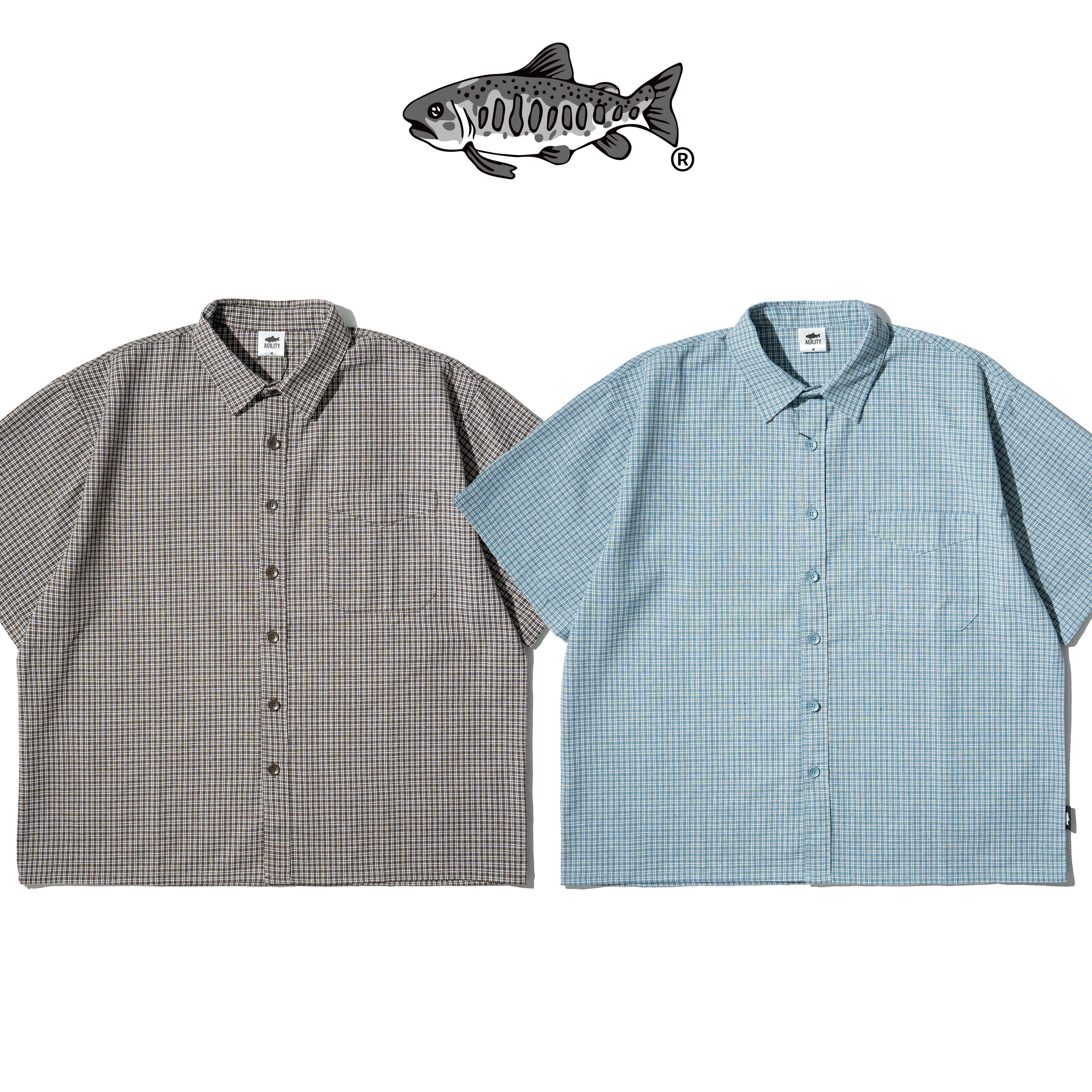 AGILITY Boxy Glen Check Shirts 寬短 格紋襯衫 [SS98]