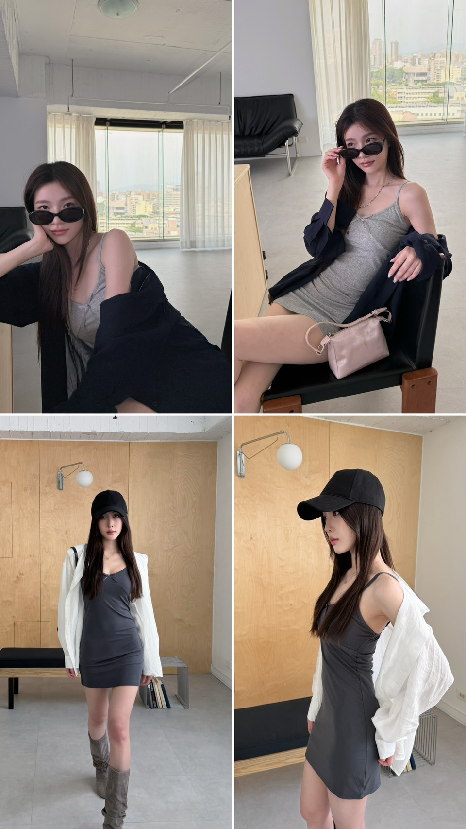H01 本期推薦!just a vibe 洋裝襯衫set