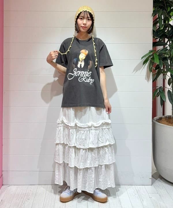 預購┃BEAMS JENNIE / PhotoT-shirt② 水洗灰 黑灰 專輯紀念T 照片 短T