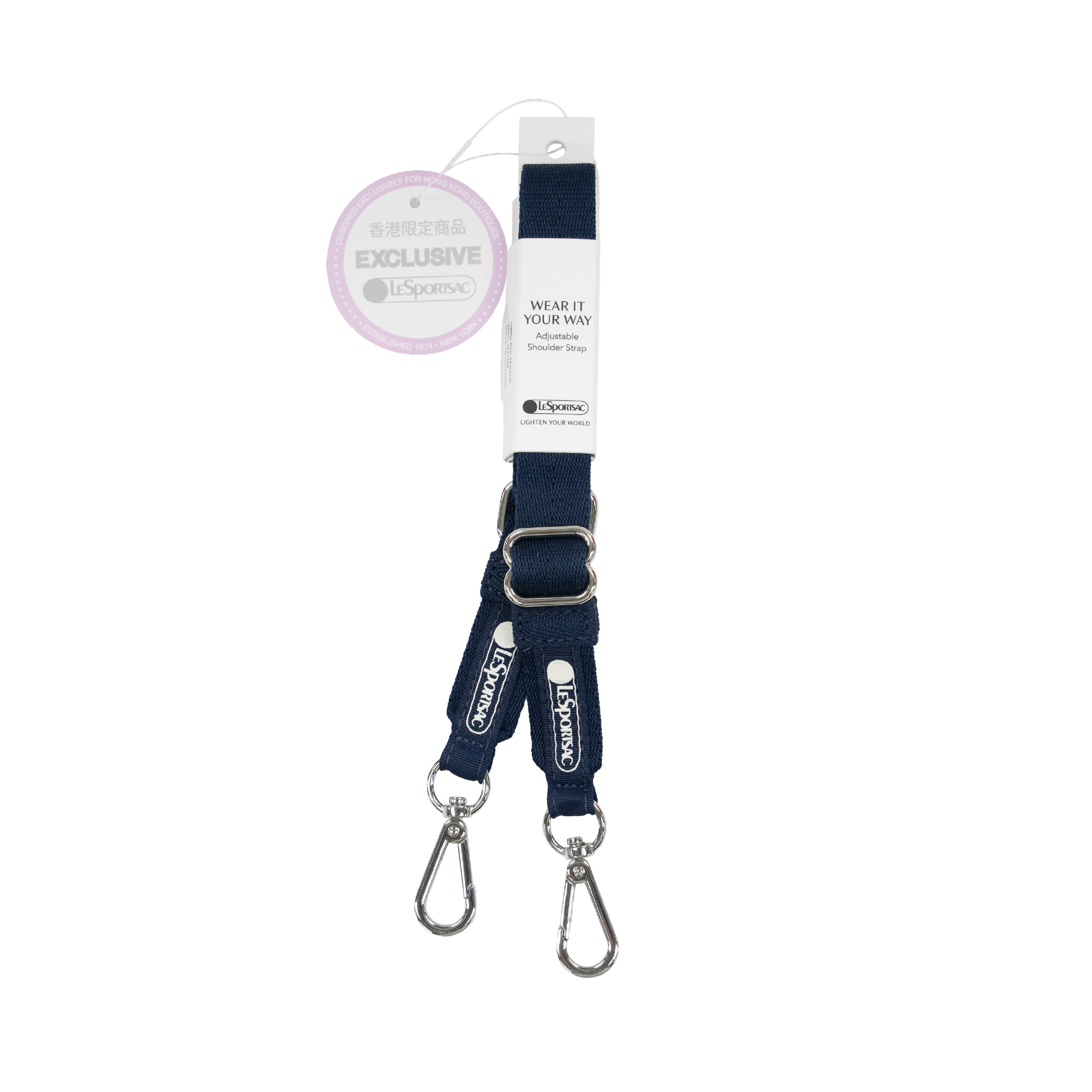 2CM 可拆式調節肩帶 (CLASSIC NAVY STRAP)