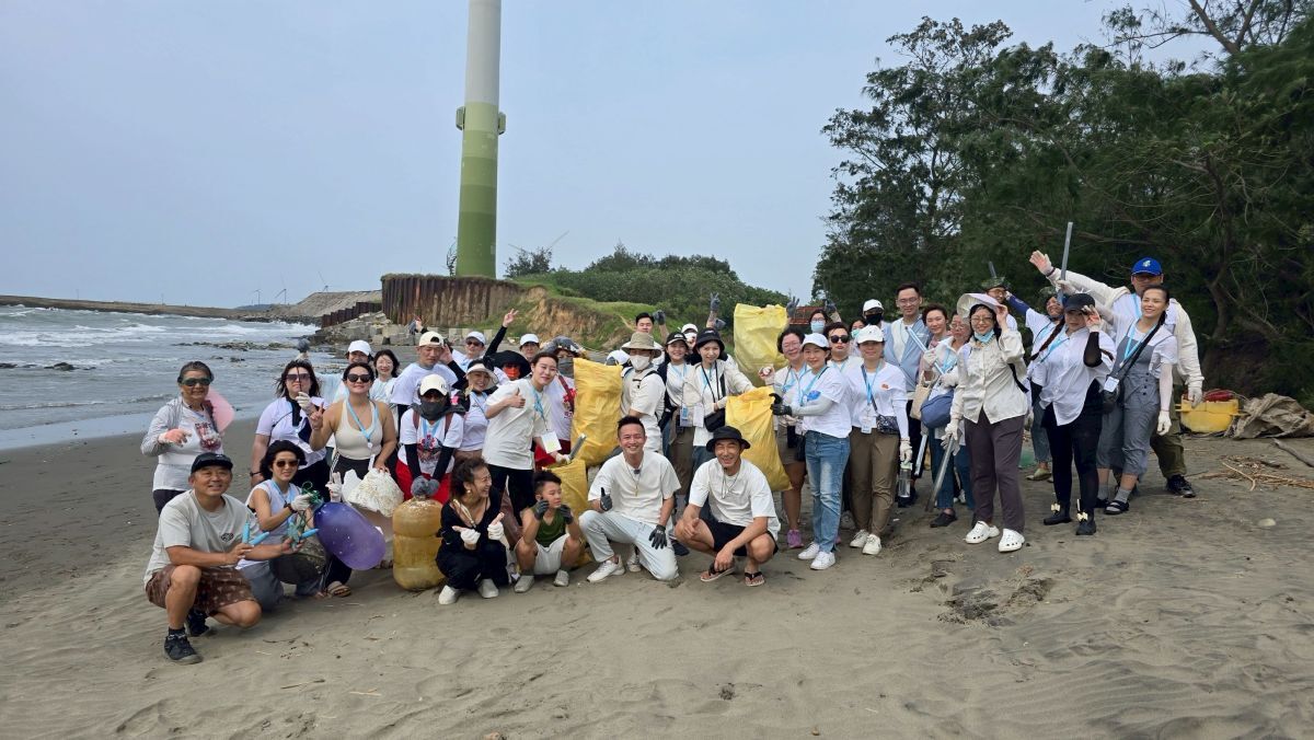 淨淨-淨灘活動最後共拾起八十八公斤垃圾