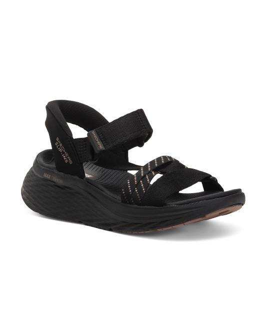 【預購】SKECHERS H060311 On The Go 輕量舒適涼鞋（黑色）
