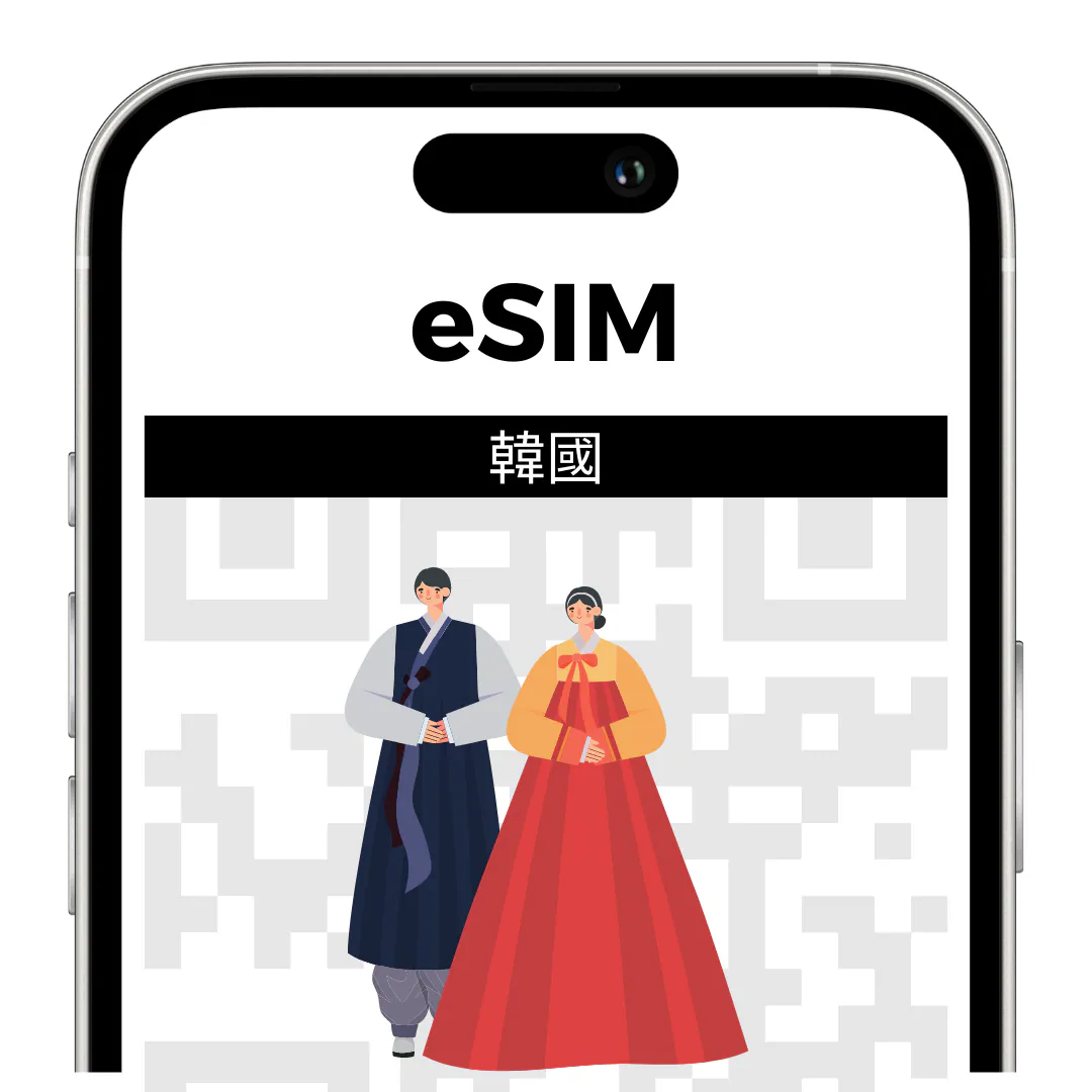 韓國SKT吃到飽不降速 原生eSIM