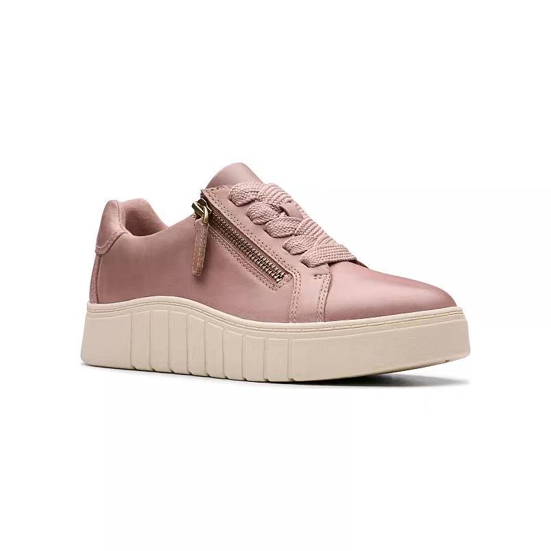 【預購】Clarks H060313 Mykah Joy 英倫風舒適休閒鞋（粉色）