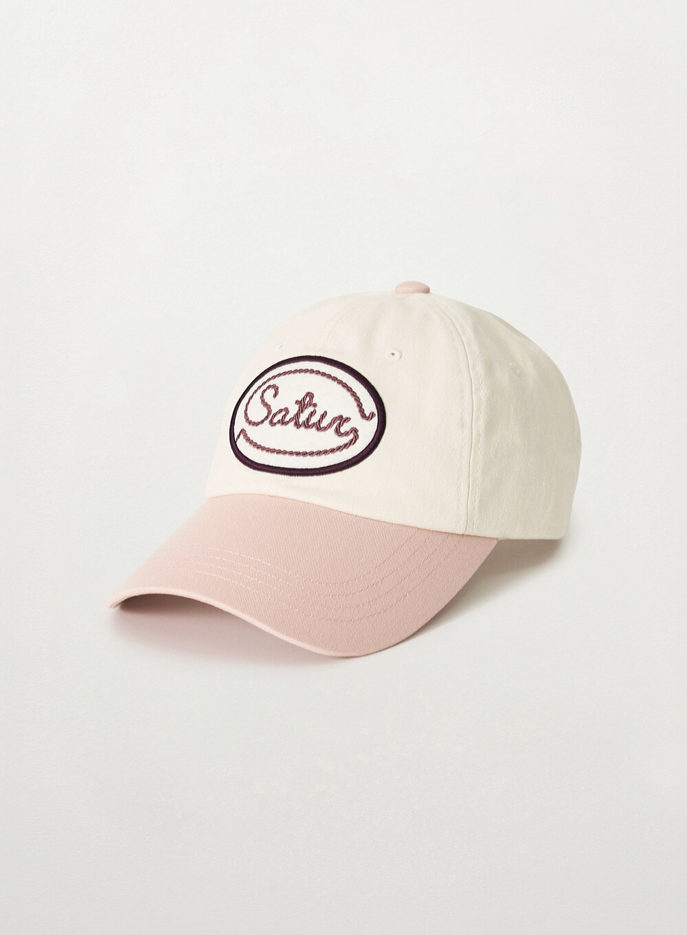 【入LIVECODE一件減至$278😱🔥！】【韓國大熱品牌😍朴圭瑛SEVENTEEN同款！】【SATUR】Wappen Color Block Ball Cap (3 Colors)