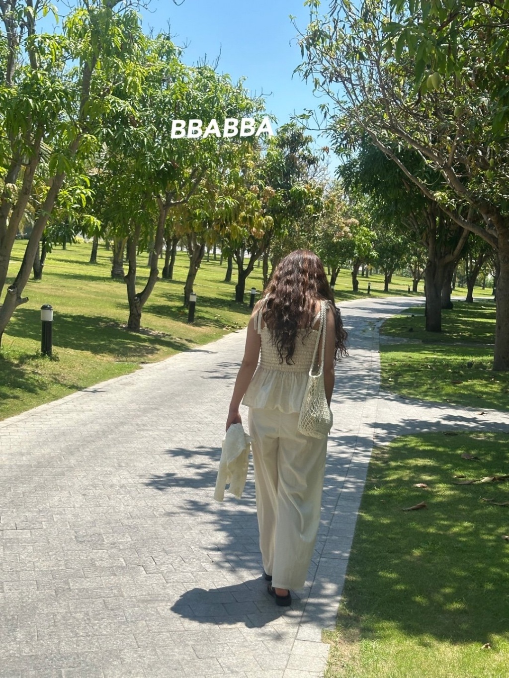 韓國🇰🇷BBABBA 鬆緊柔軟薄長褲(Freesize)