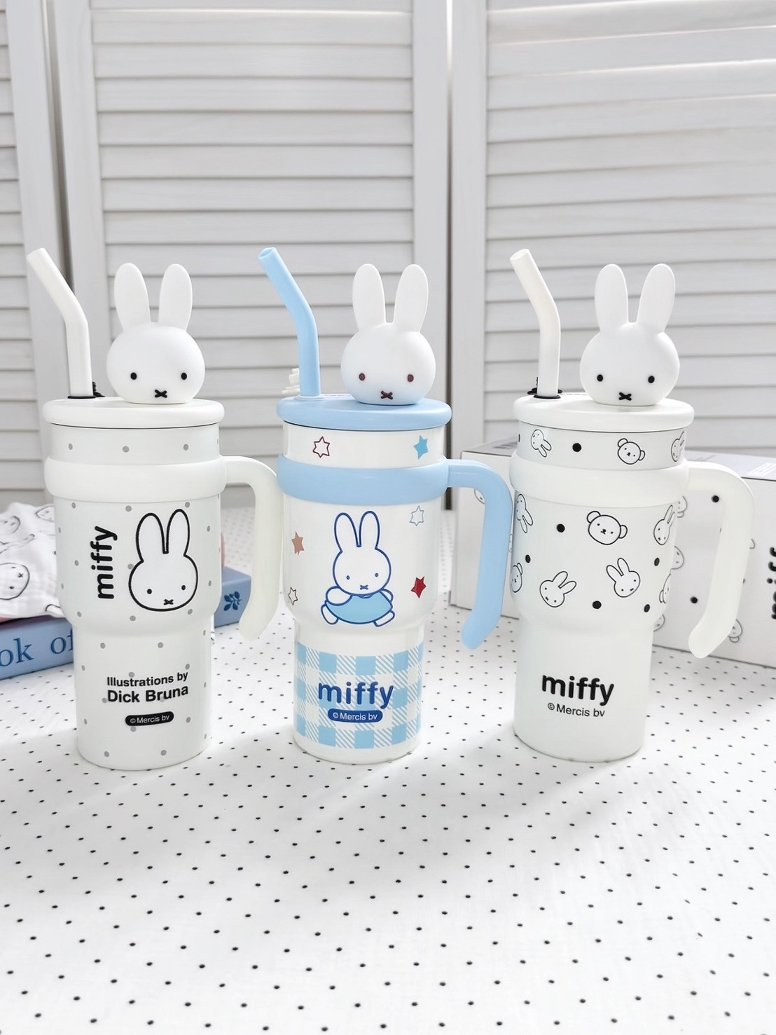 正版授權 MIFFY 米菲兔 冰壩杯 700ML 三款