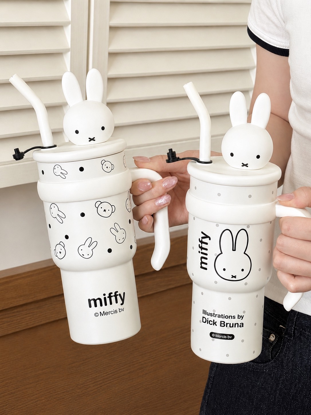 正版授權 MIFFY 米菲兔 冰壩杯 700ML 三款