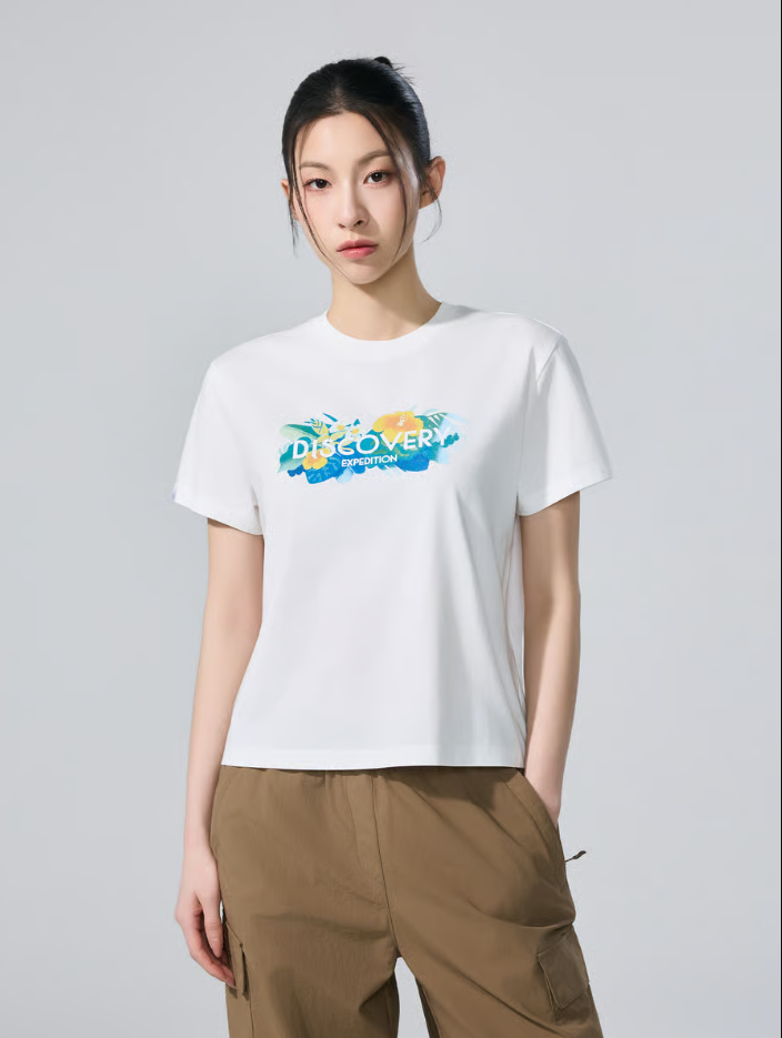 【直播】DISCOVERY LX060325 女裝印花短袖上衣(DWR59Q063)