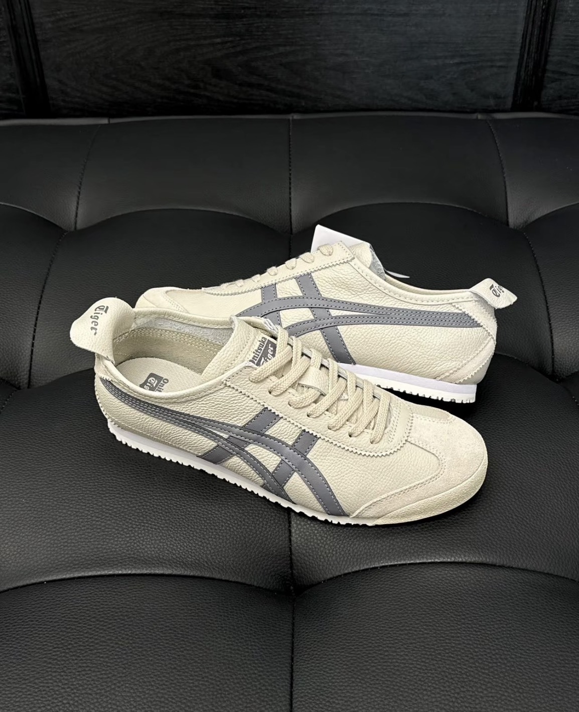 Onitsuka Tiger Mexico 66 鬼塚虎 德訓鞋 燕麥灰 麂皮 1183A201-250