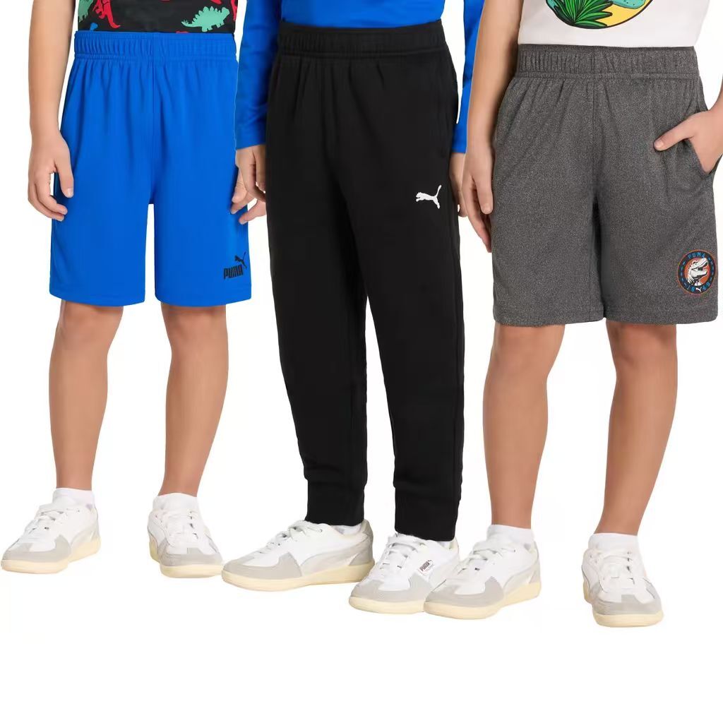 【預購】Puma H060318 男童下身套裝 (短褲*2 + 長褲*1)