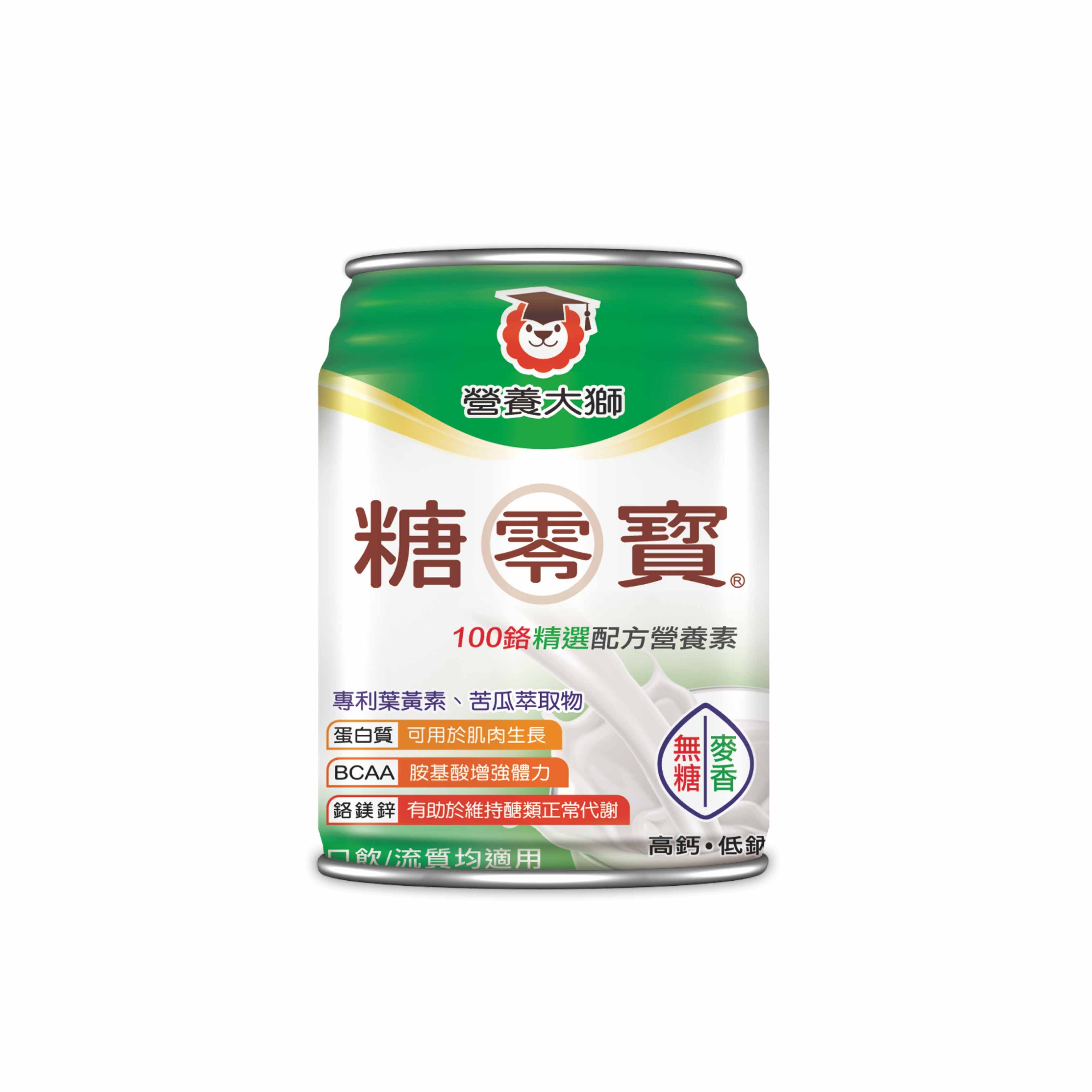 營養大獅 糖零寳100鉻精選營養素(24罐/箱)