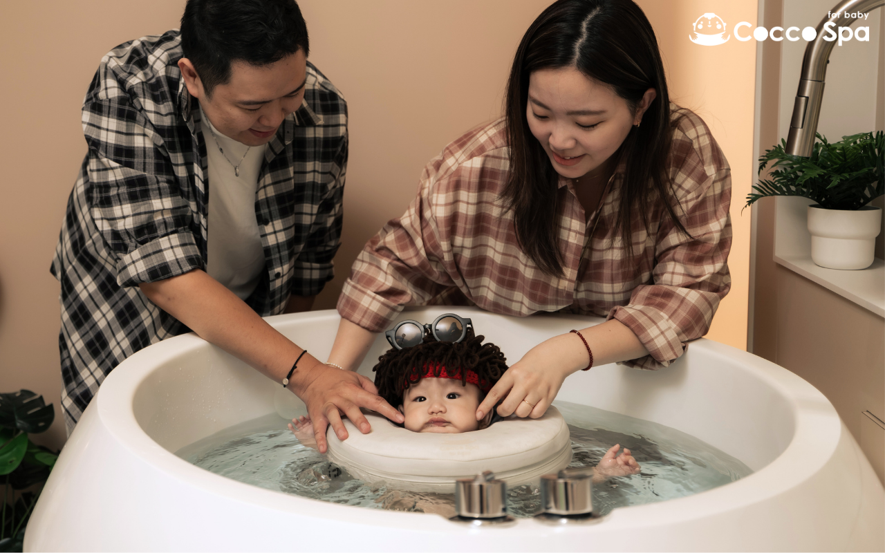 Cocco Spa 寶寶悠游SPA收涎活動體驗