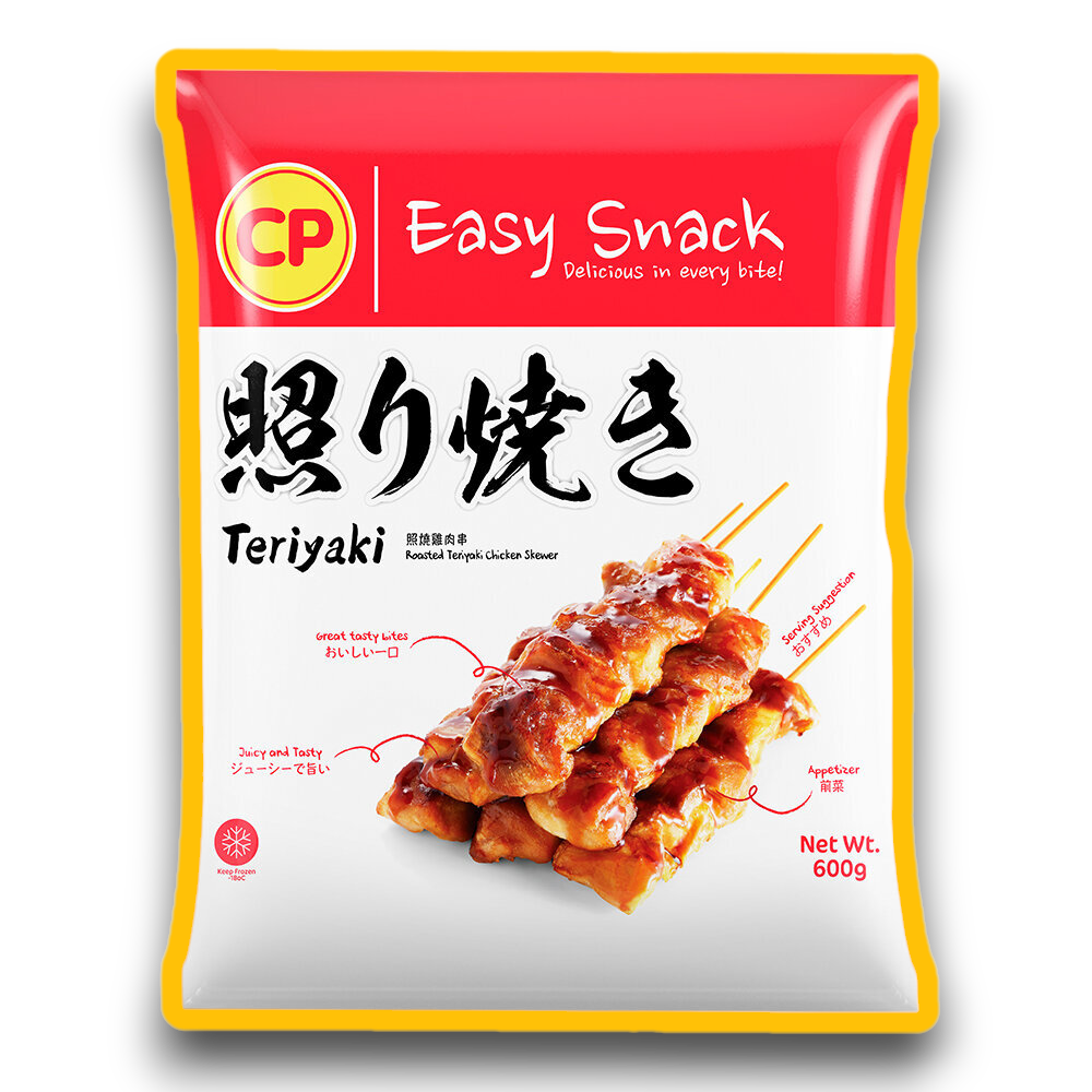 CP - 照燒雞肉串(600g) (急凍-18°C) 燒汁雞串