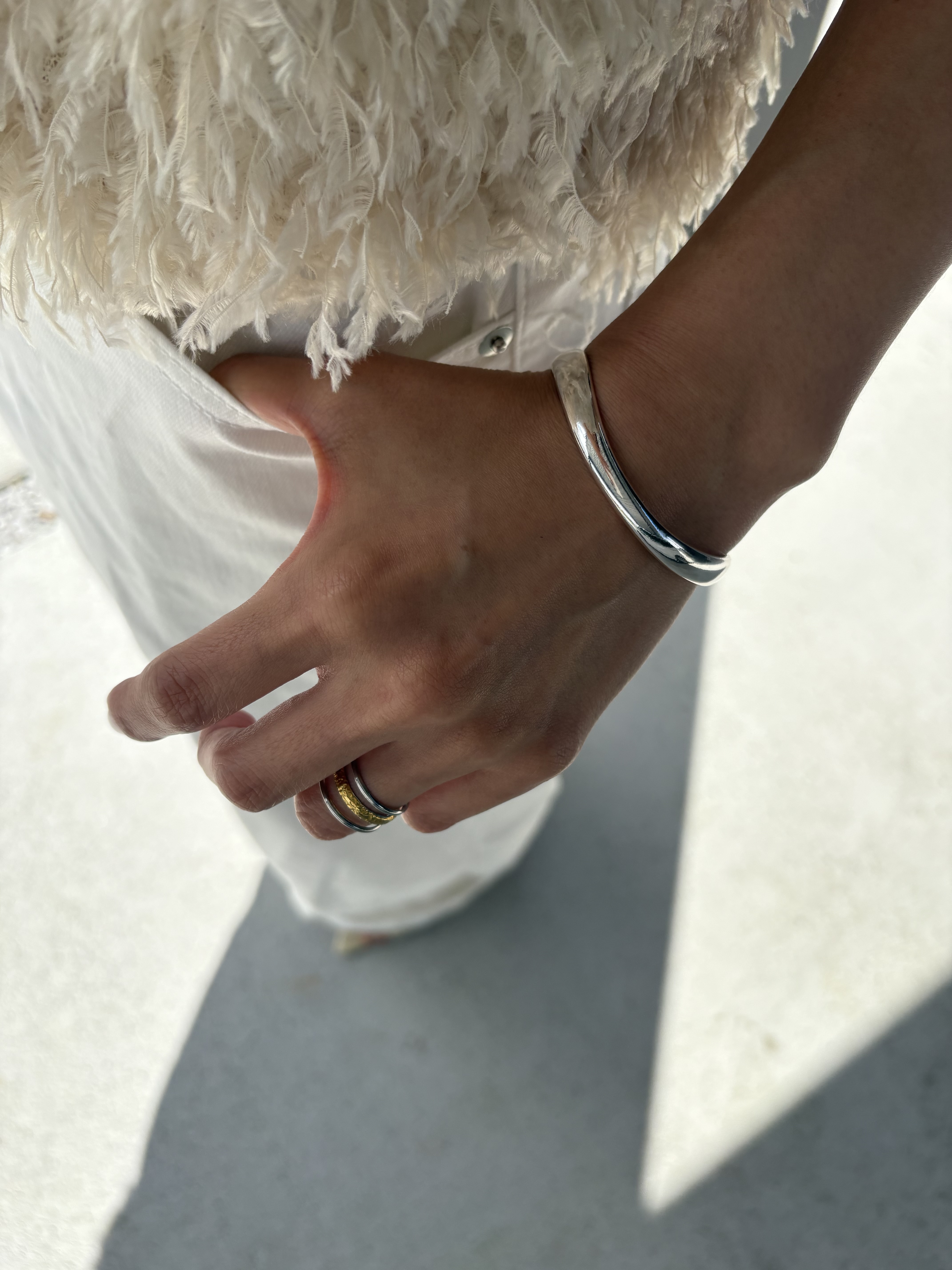 bicolor triple ring
