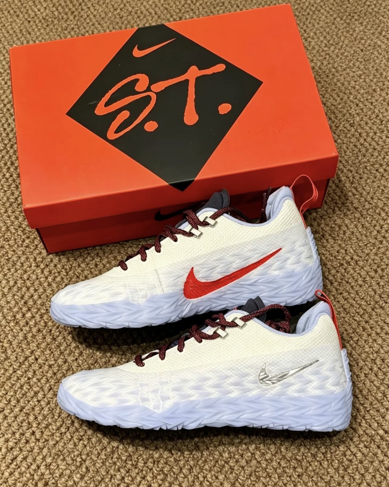 [限量商品不退換] Cade Cunningham x Nike S.T. Charge PE EP 'Detroit Tough' 康寧漢 白色 籃球 實戰鞋【IZ6736-100】XDR-X