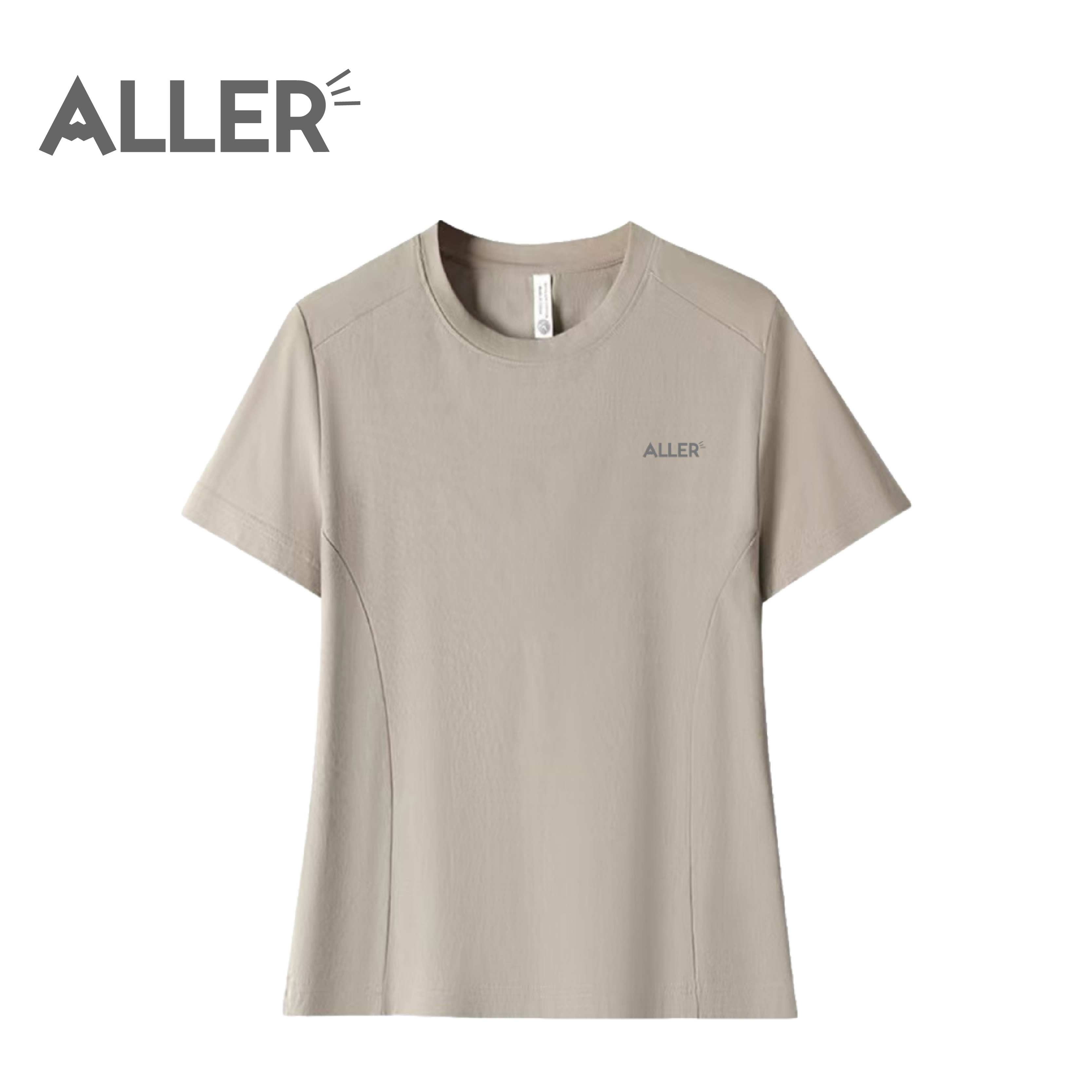 ALLER 活力修身短版T-shirt 女款 (5色) 10AL26806B