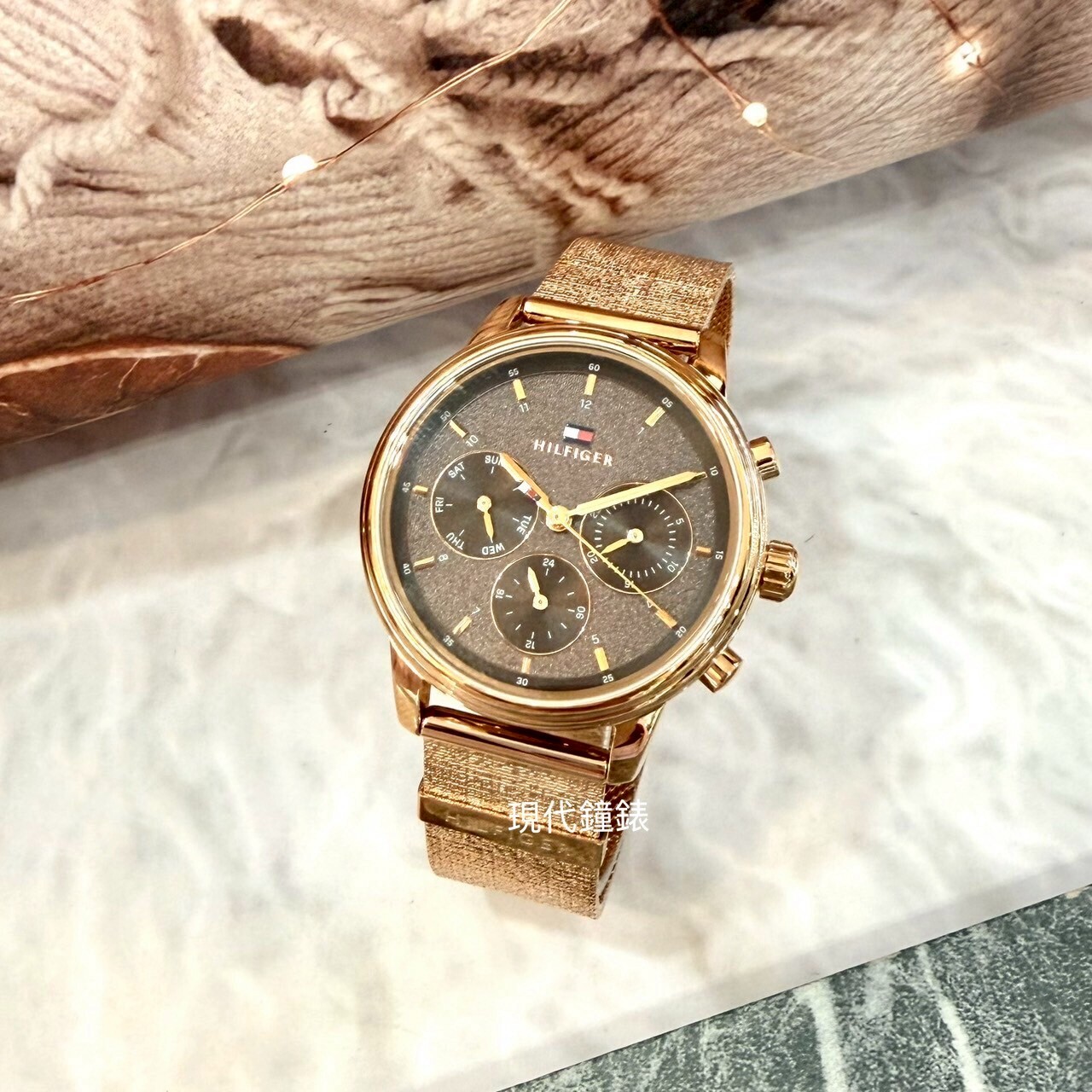 【Tommy Hilfiger】都會風格石英女錶1782864 34mm 現代鐘錶