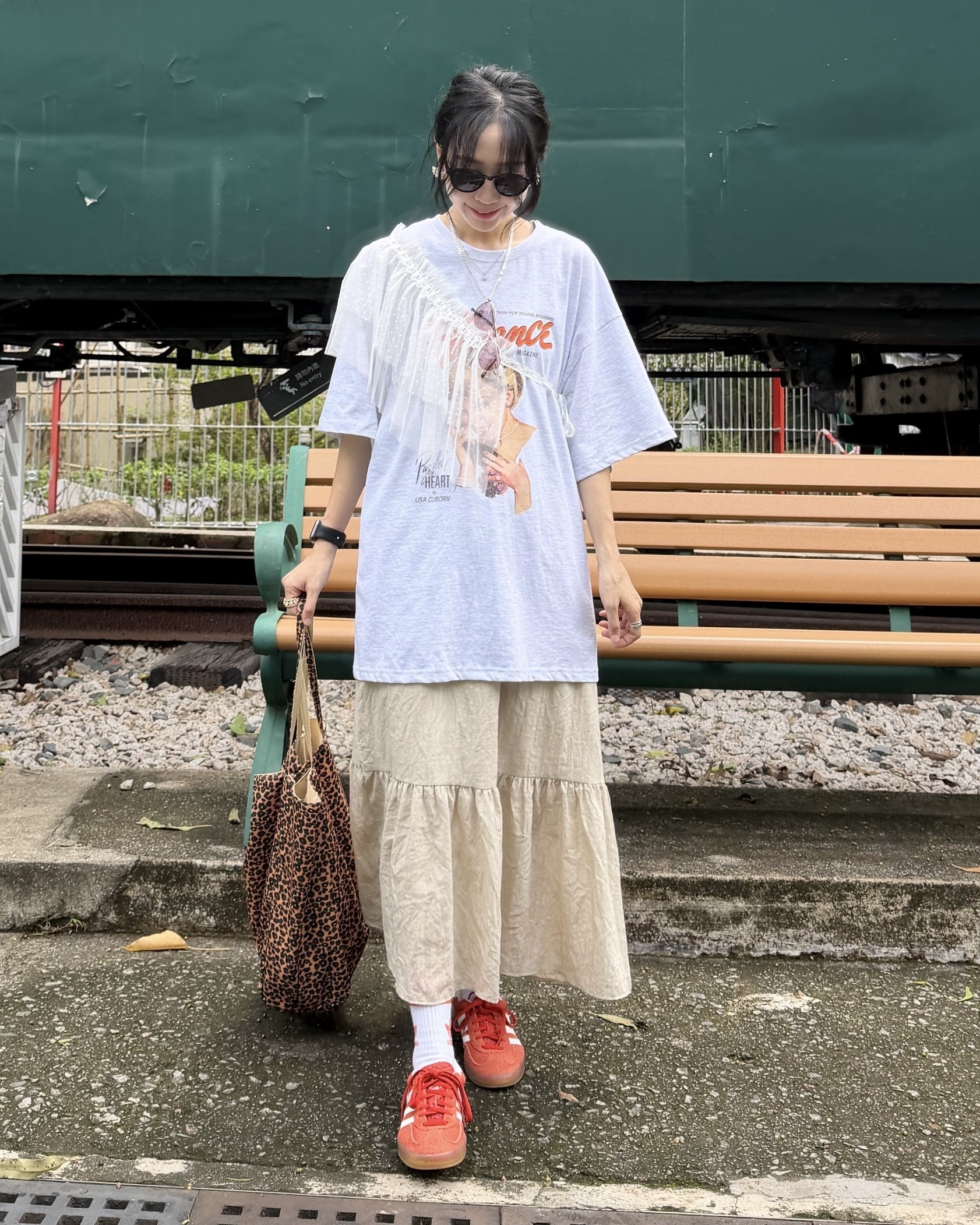 6月新品♥over size tee