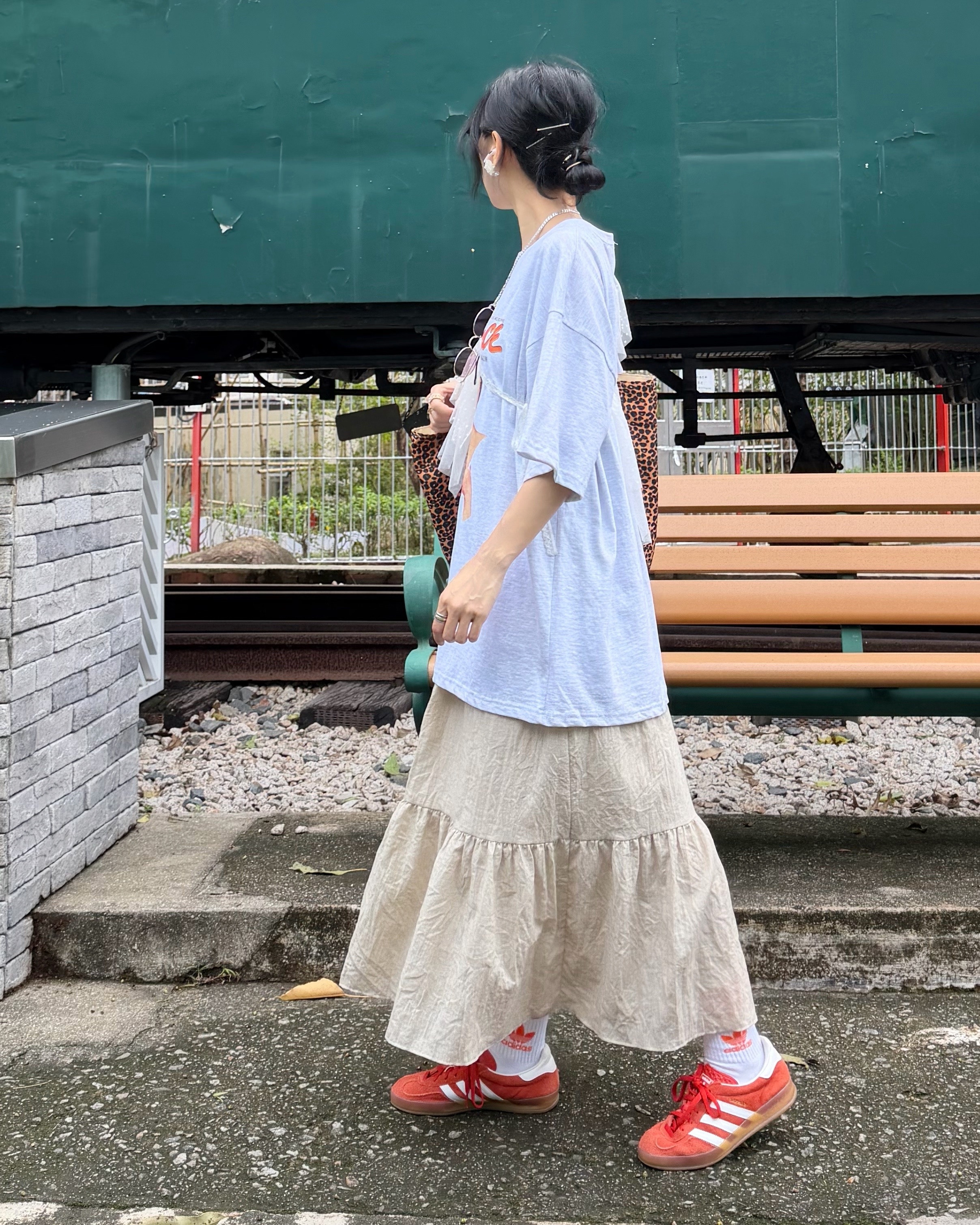 6月新品♥over size tee