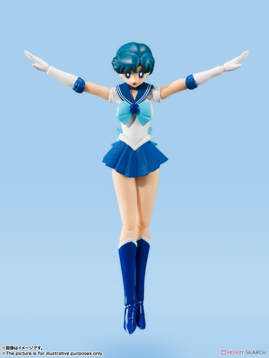 萬代 SHF 水手水星 美少女戰士 可動完成品