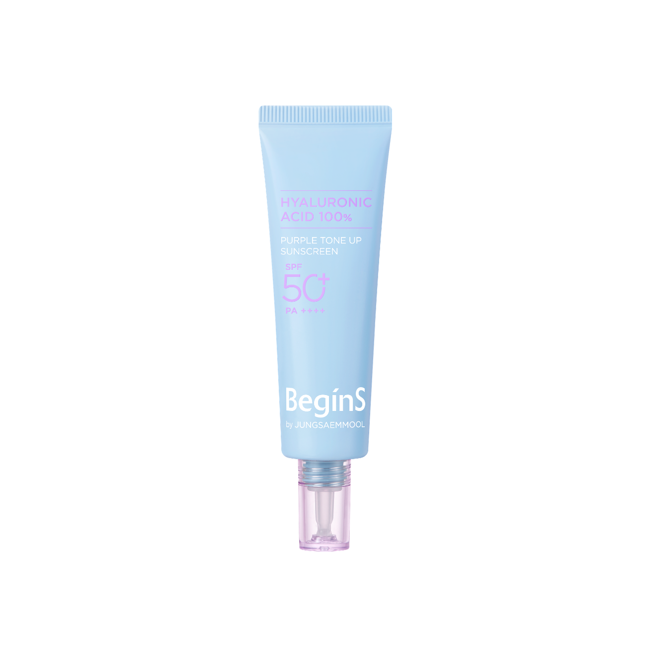 JUNG SAEM MOOL BEAUTY BeginS by Blue Chamomile Hyaluronic Acid Purple Tone Up Sunscreen