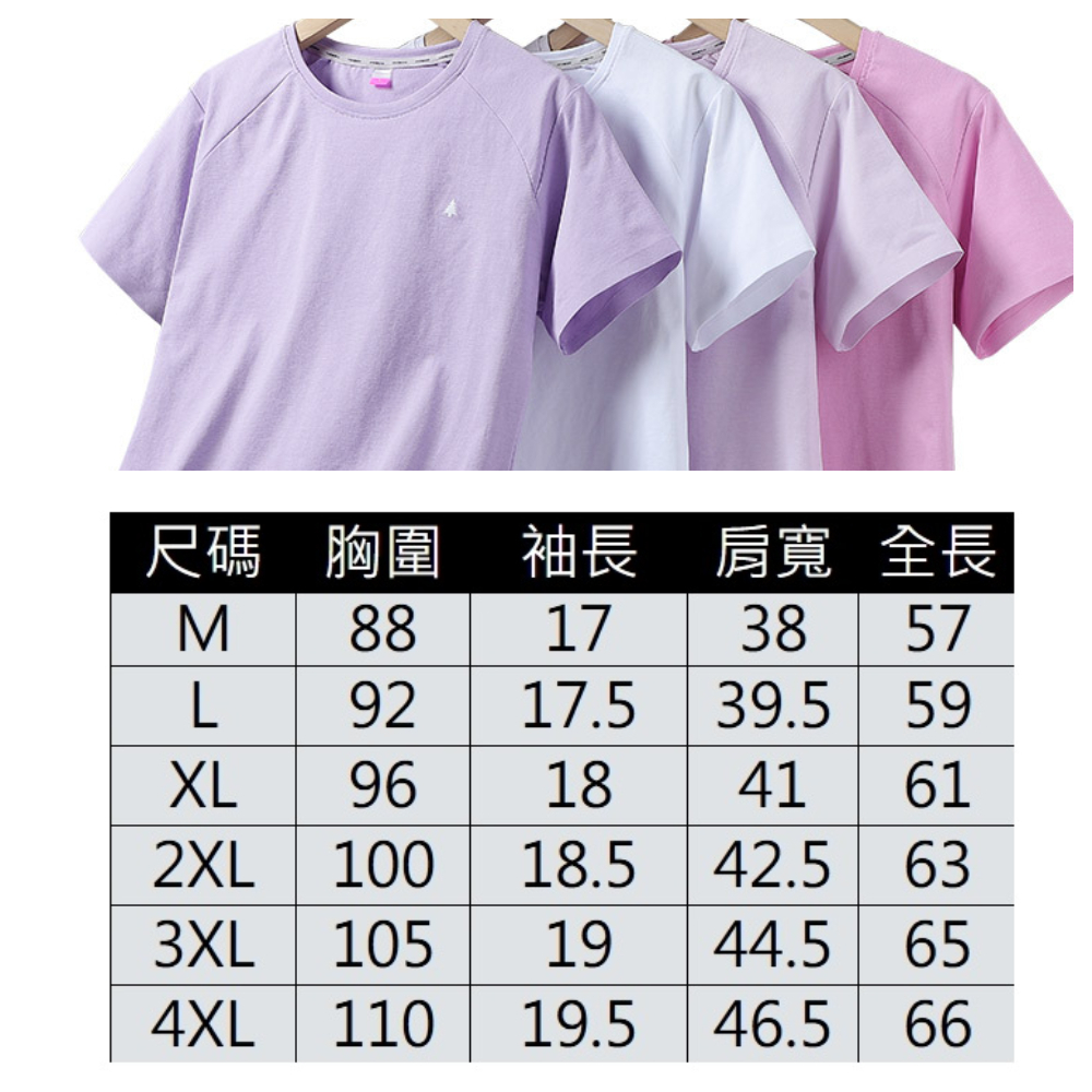 AS2517#女裝｜中大尺碼機能上衣☆*小logo*速乾透氣抗菌防蚊圓領T恤(4色 M-4XL)