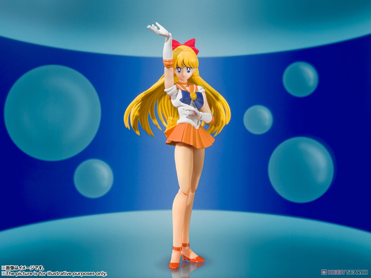 萬代 SHF 水手金星 愛野美奈子 動畫配色版 美少女戰士 可動完成品