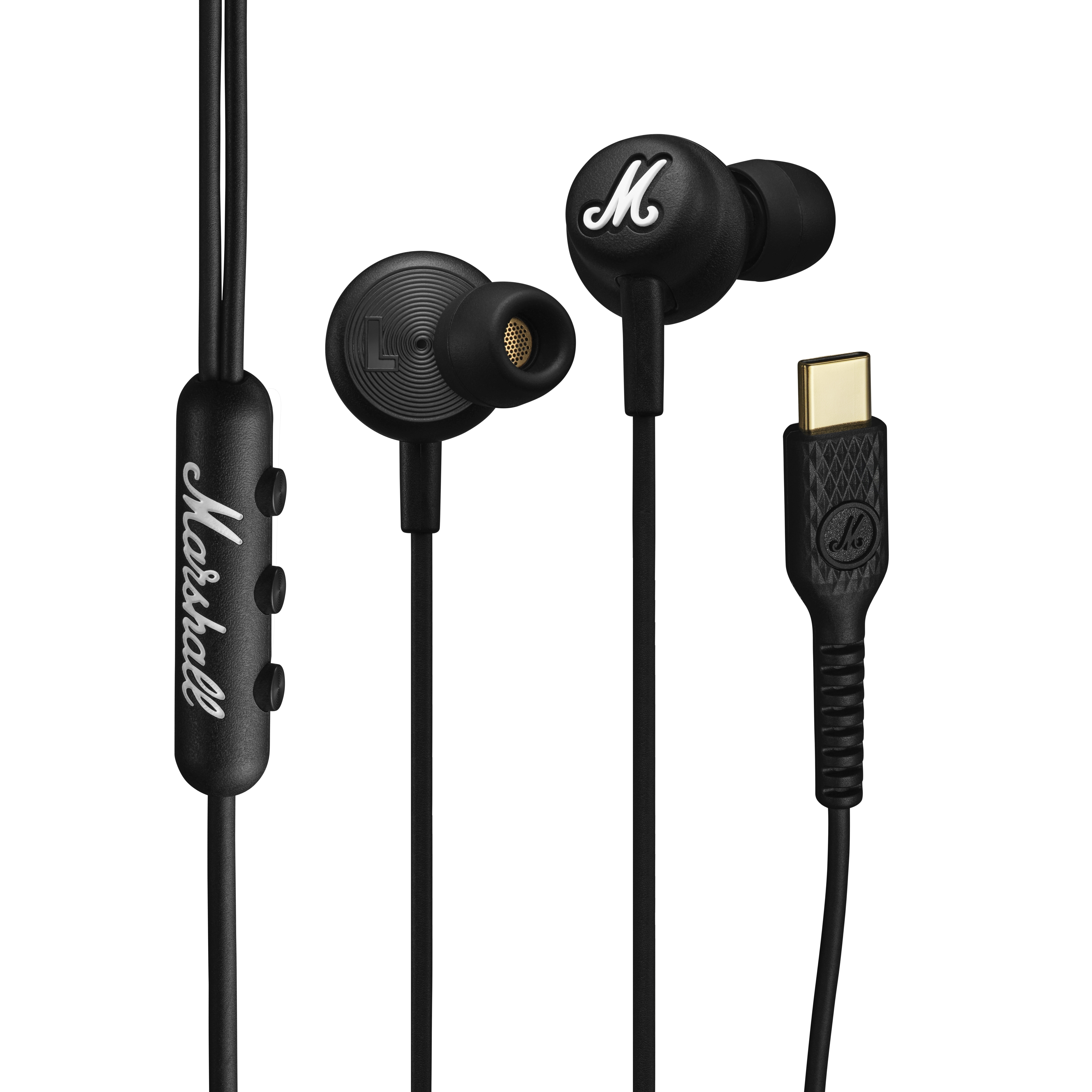 英國 Marshall - Mode USB-C 入耳式耳機 | 線控連咪