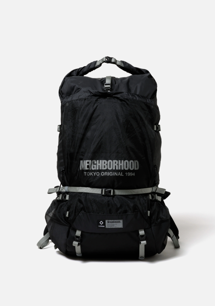 [現貨] NEIGHBORHOOD  NH X HELINOX . LITE ROLL TOP BACKPACK | BLACK