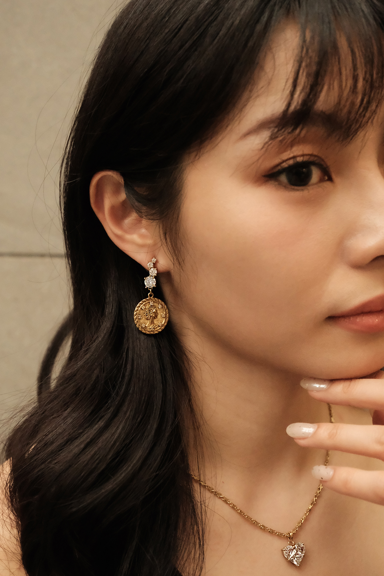 芙蘿拉之印耳環