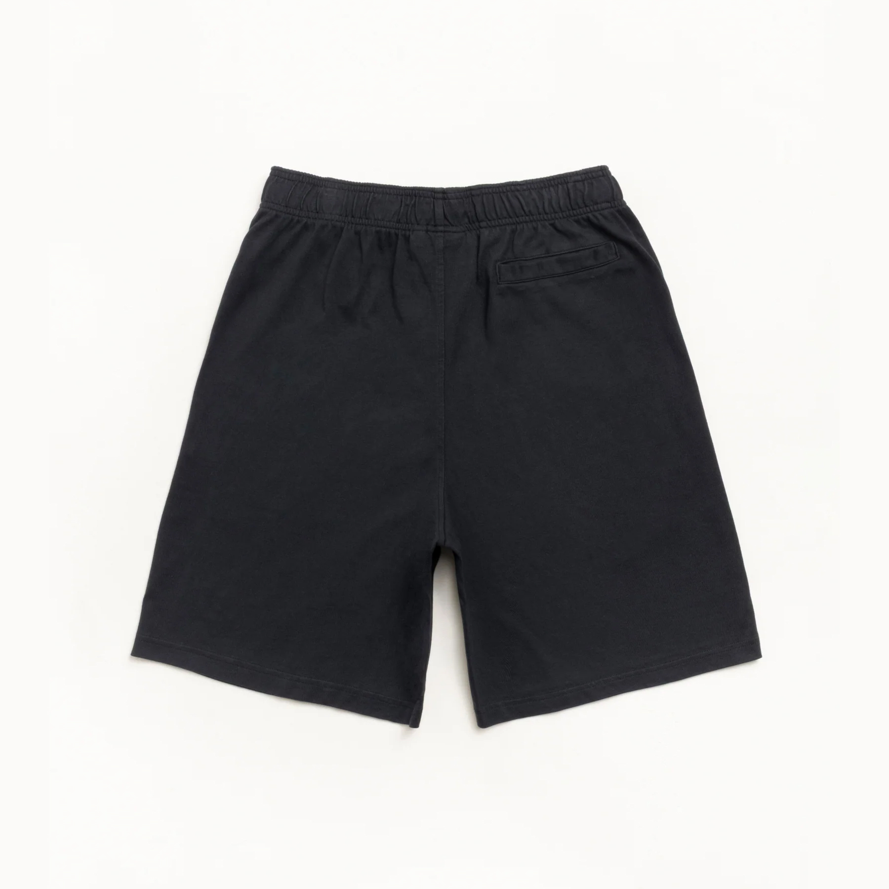 -(B3c04)-STUSSY JERSEY SHORTS SS26 RELAXED FIT 寬鬆版 棉褲 黑/灰-26M112334U
