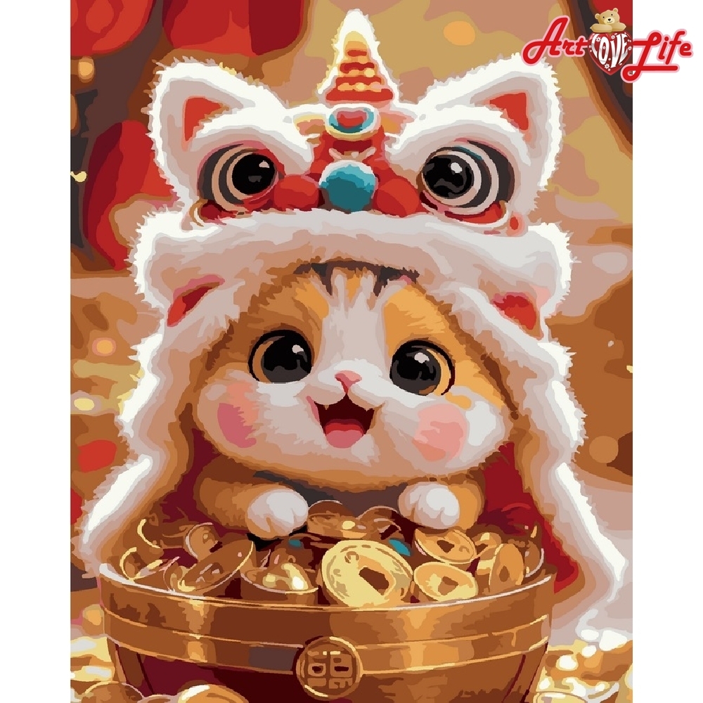 【DTR091】財源滾滾 50*65cm