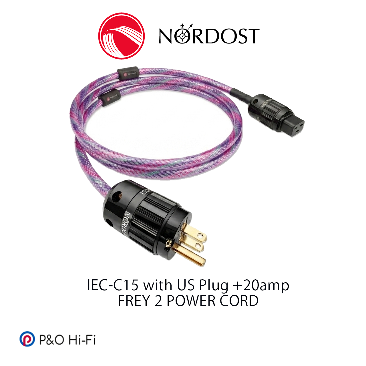 NORDOST FREY 2 電源線 2M (美式/英式/美式+20amp)