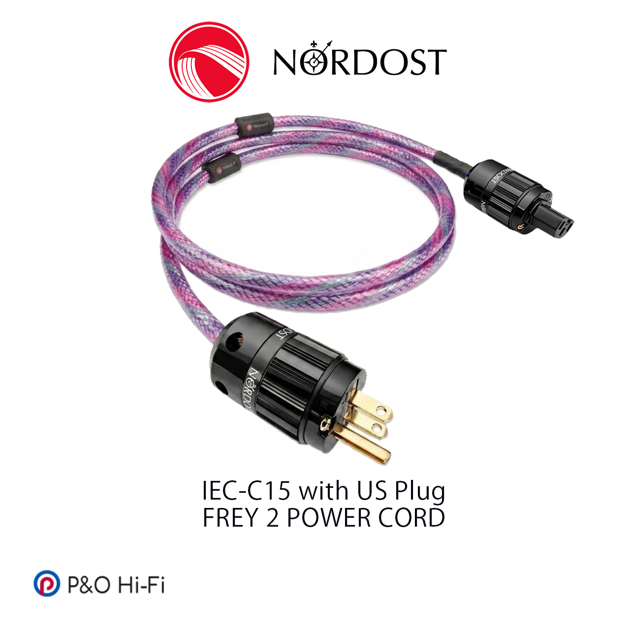 NORDOST FREY 2 電源線 2M (美式/英式/美式+20amp)