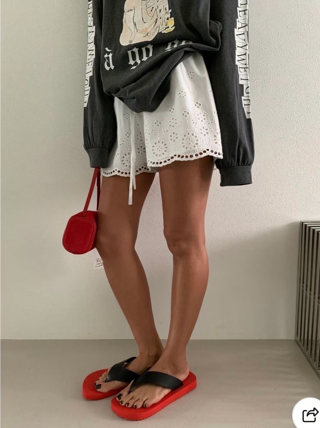 Cotton Lace shorts