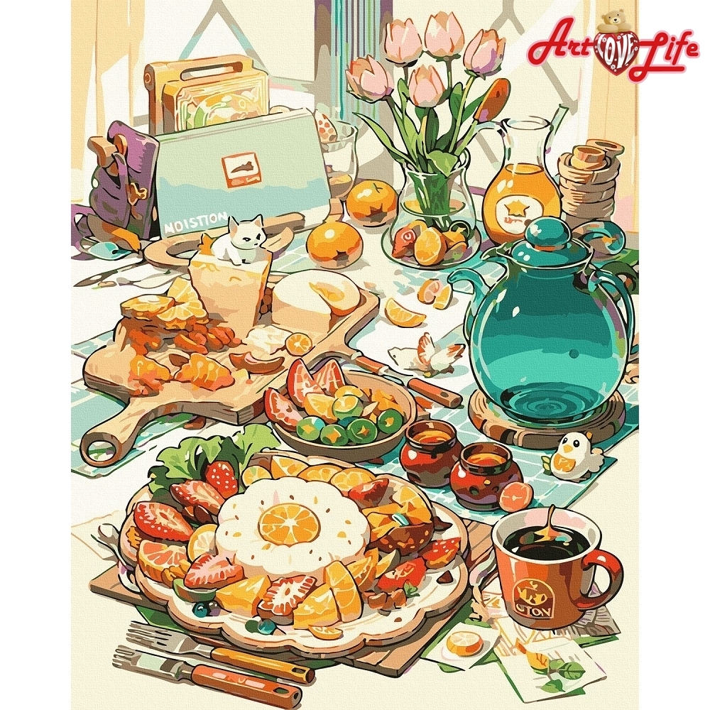 【DTR079】完美早餐 50*65cm