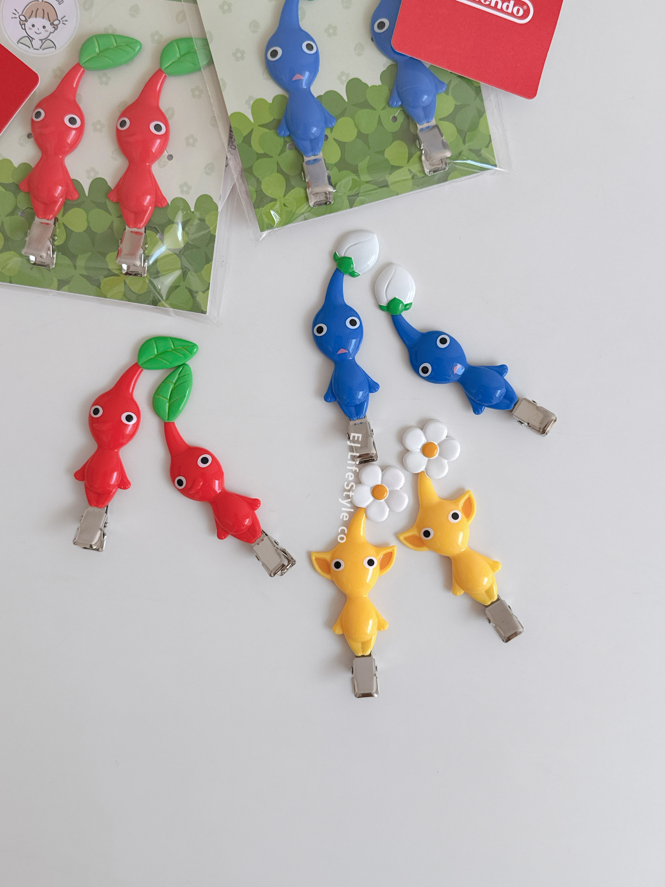 🇯🇵 Nintendo 任天堂 SUN ART PIKMIN 皮克敏 造型髮夾 / 現貨