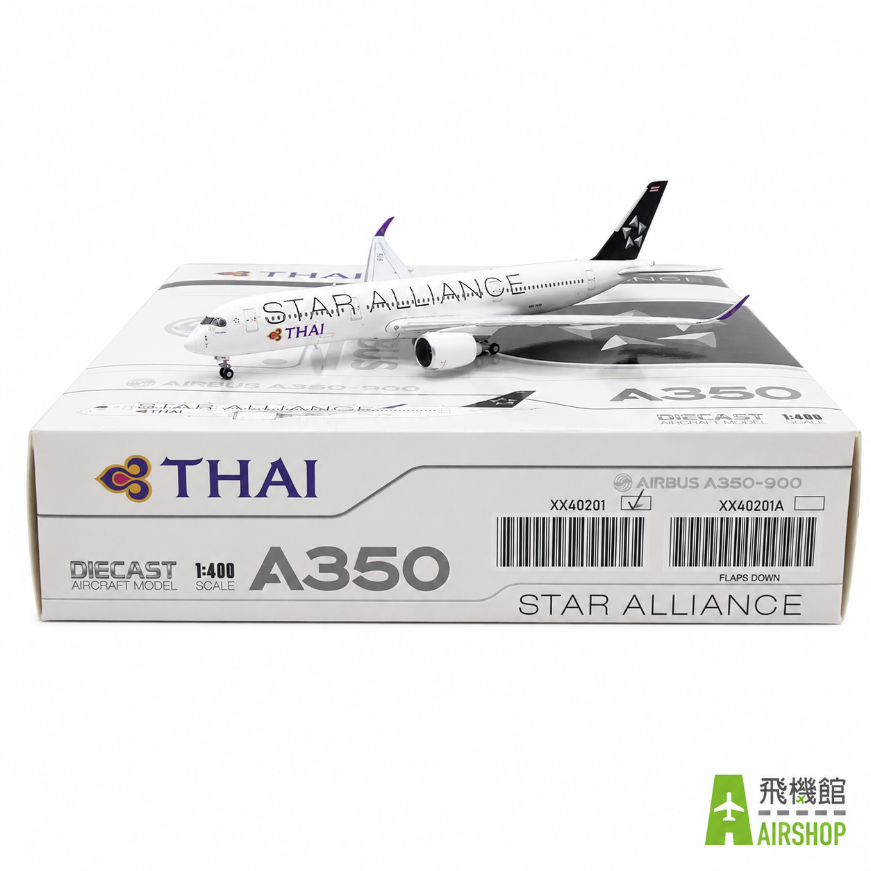 JC wings 1/400 泰國航空 A350-900XWB HS-TH 星空聯盟塗裝