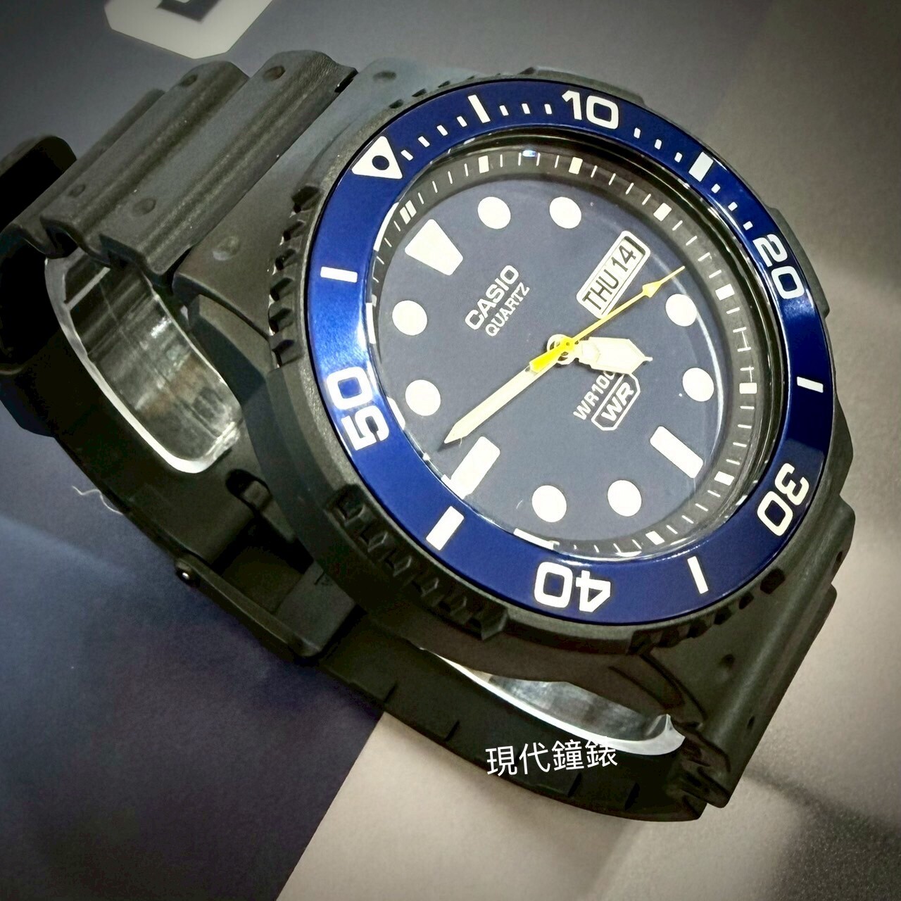 【CASIO 卡西歐】海洋風格大三針石英錶MRW-230H-2E 44.6mm 現代鐘錶