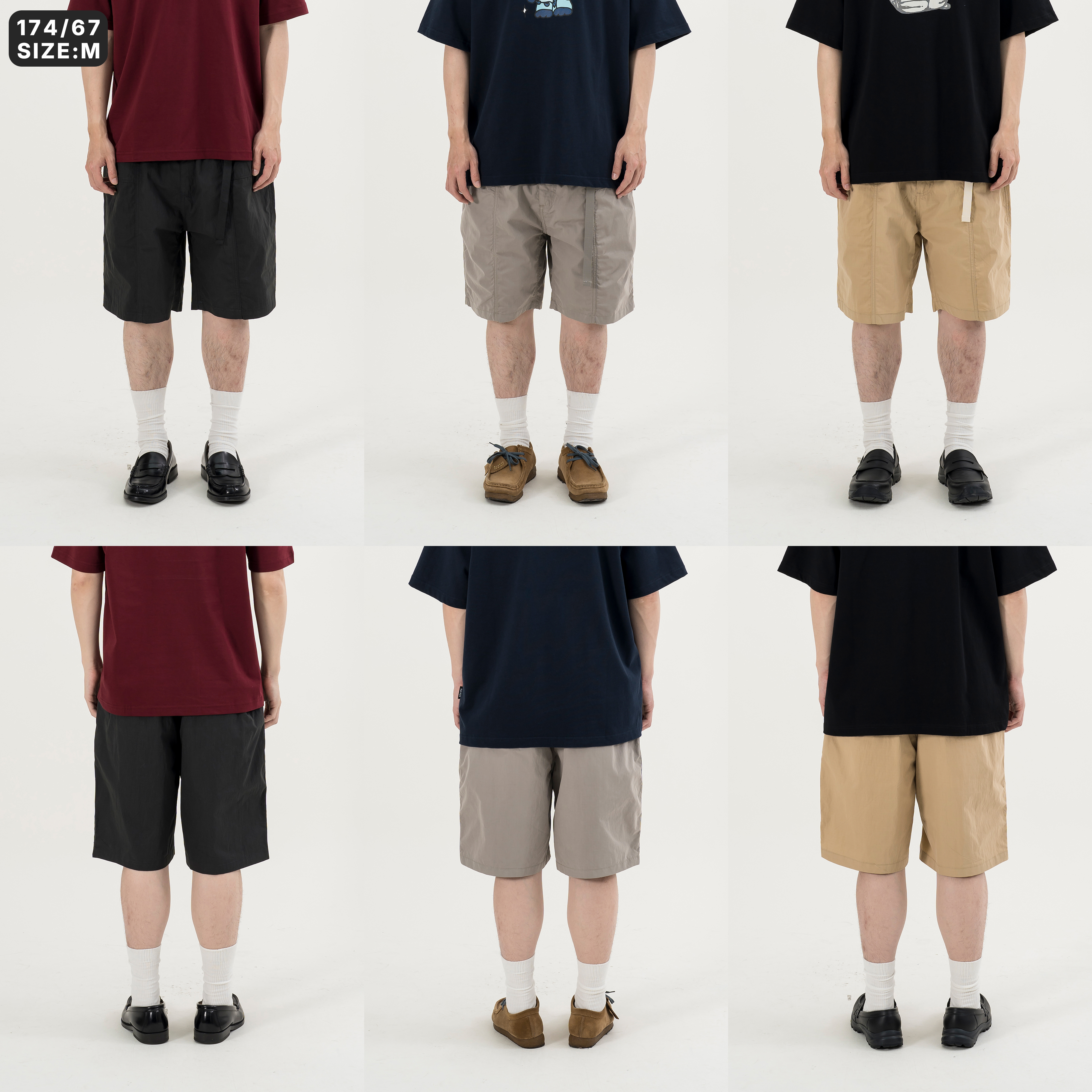 Belt Mountain Shorts 快拆腰帶 多口袋 登山短褲 [PTR-490]