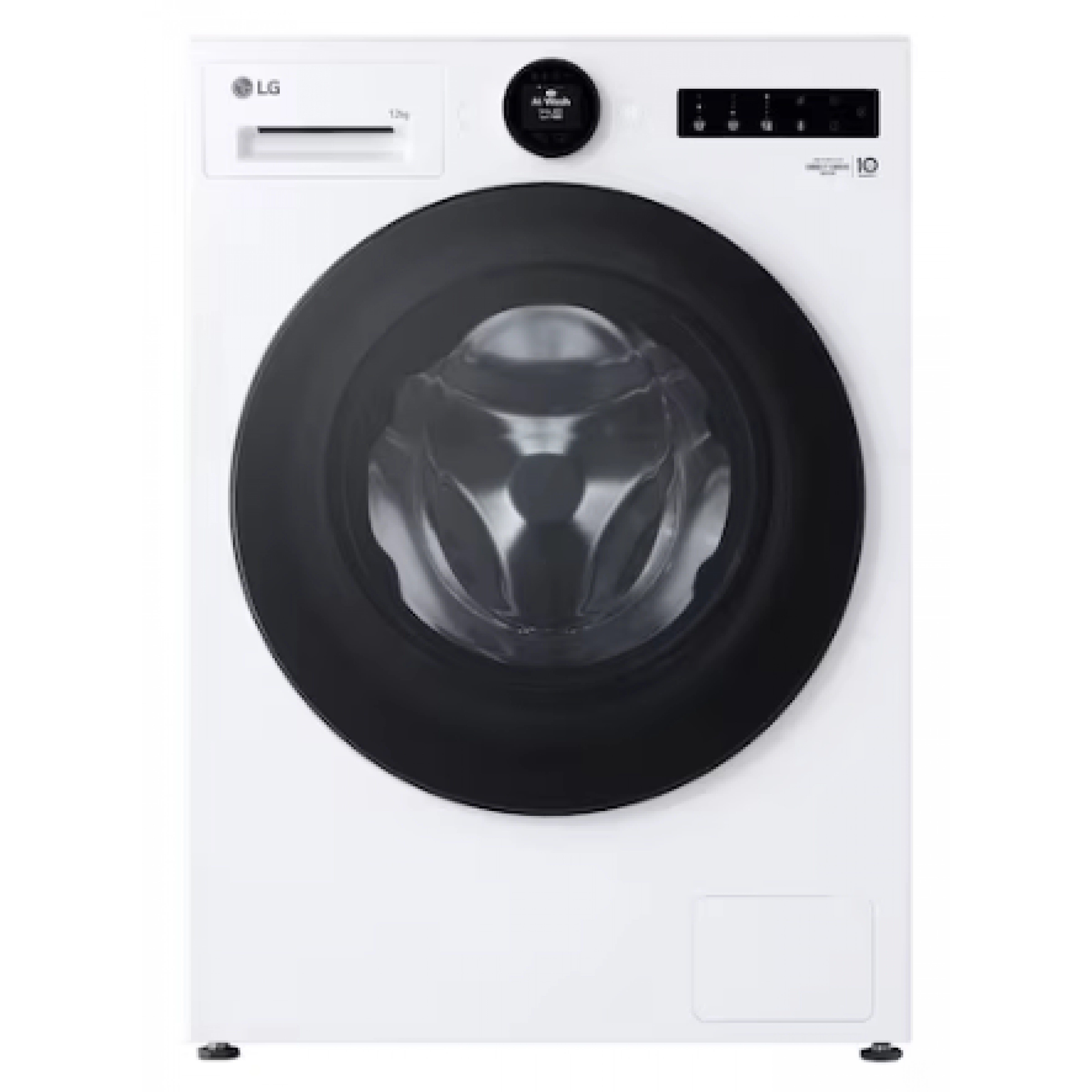 💥New💥 樂金 LG    FX7S12W4‧12公斤/1400轉‧AI 智能變頻蒸氣‧前置式洗衣機-香港行貨-原廠2年全機及10年摩打保養‧