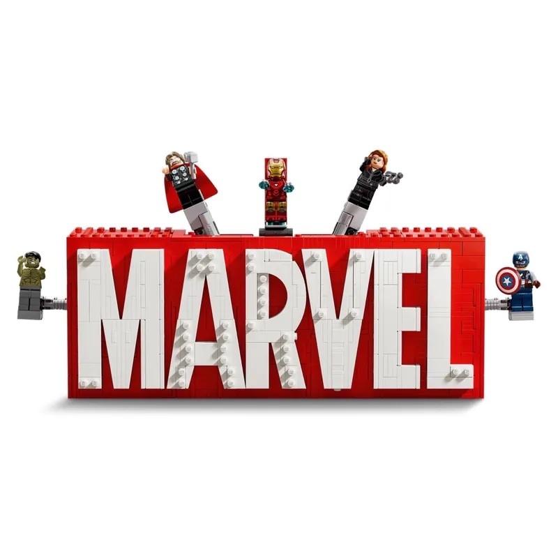 【玩具研究中心】LEGO 樂高 MARVEL 超級英雄 漫威人偶標誌盒 76313