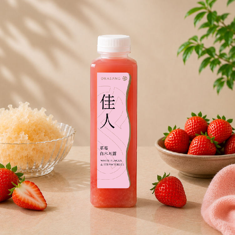 草莓白木耳露 | 佳人 | 飲控特製版 | 1000ml*1